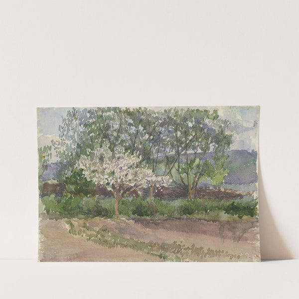 Blooming Tree (1900–1919) by Ladislav Mednyánszky