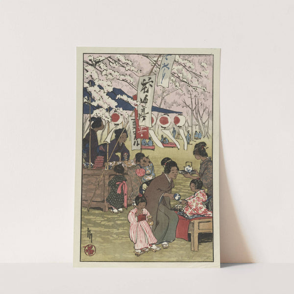 Blossom time in Tokyo by Helen Hyde