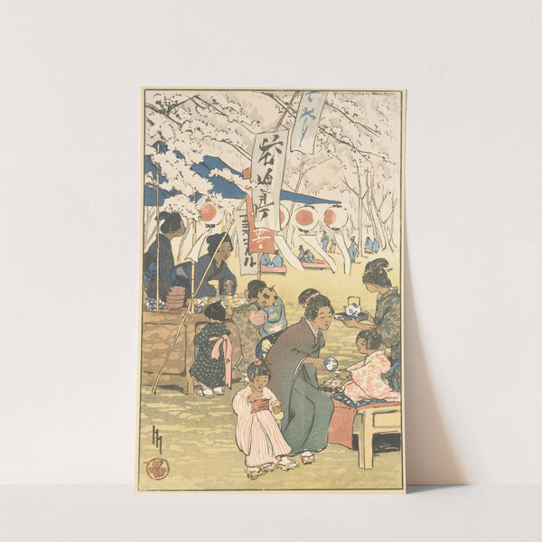 Blossom Time in Tokyo by Helen Hyde