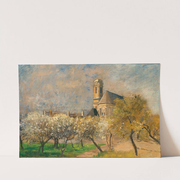 Blossoming Trees in Langenzersdorf by Marie Egner