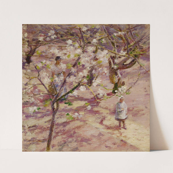 Blossoms at Giverny (1891–92) by Theodore Robinson