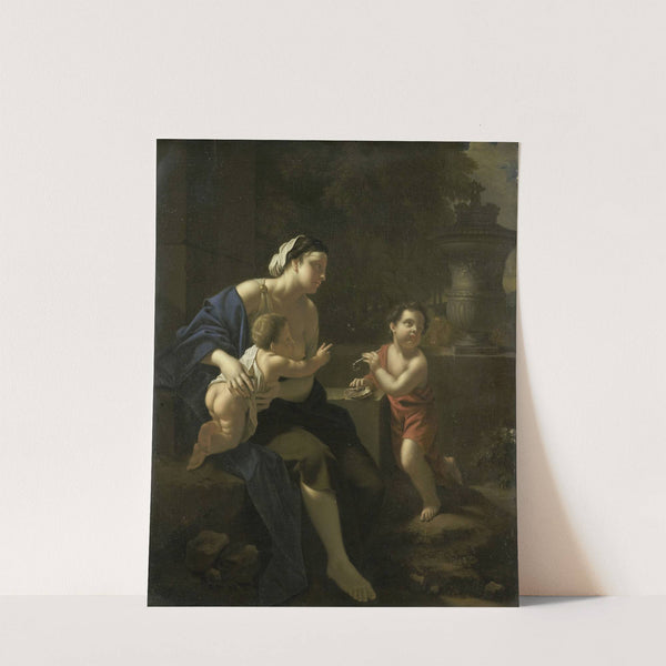 Blowing Bubbles by Pieter Van Der Werff