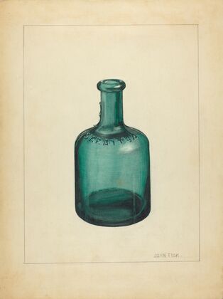 Blown Glass – Bottle