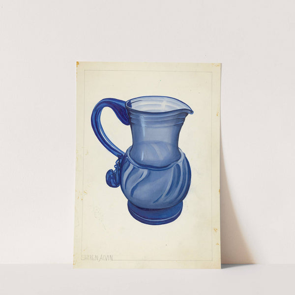 Blown Glass - Pitcher by Alvin Shiren