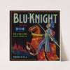 Blu-Knight Brand Produce Label (1932)