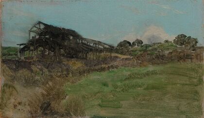Blue and Emerald; Coal Mine