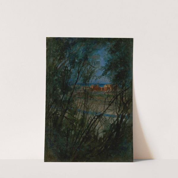 Blue Landscape (1875) by Ladislav Mednyánszky