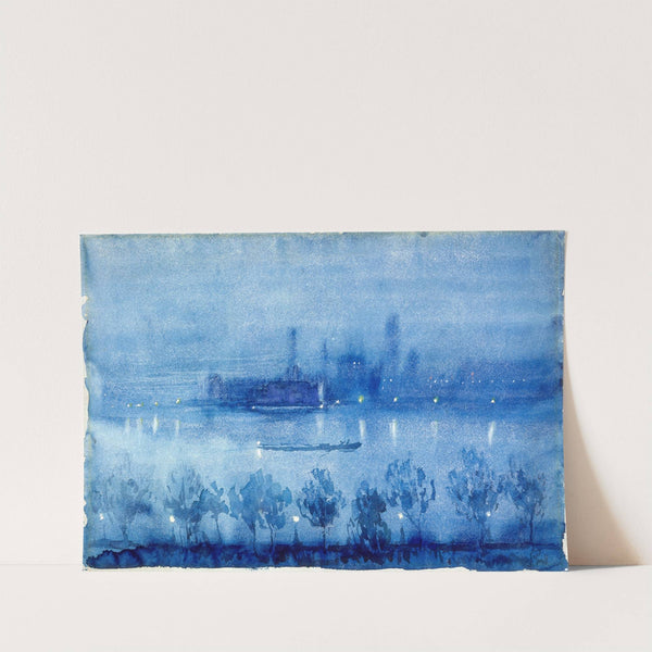 Blue Night, London by Joseph Pennell