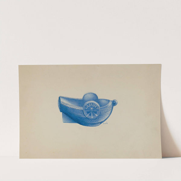 Blue Salt Boat by Margaret Stottlemeyer