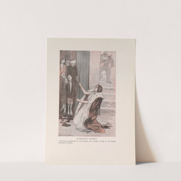 Bluebeard’s Chamber (1916-1917) by Louis Raemaekers