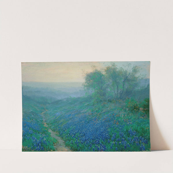 Bluebonnets at Dawn, North of San Antonio by Julian Onderdonk