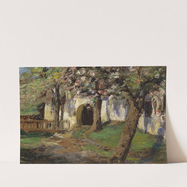 Blühende Apfelbäume by Olga Wisinger-Florian