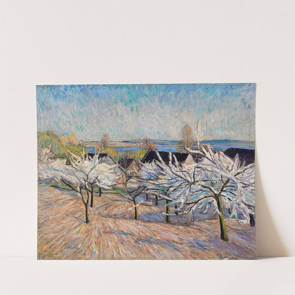 Blühende Bäume (Baumblüte in Werder) by Theo Von Brockhusen