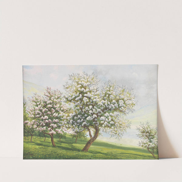 Blühende Obstbäume by Alois Tott