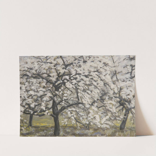 Blühende Obstbäume by Walther Gamerith