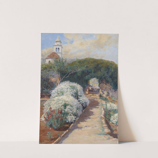 Blühender Klostergarten by Menci Clement Crnčić