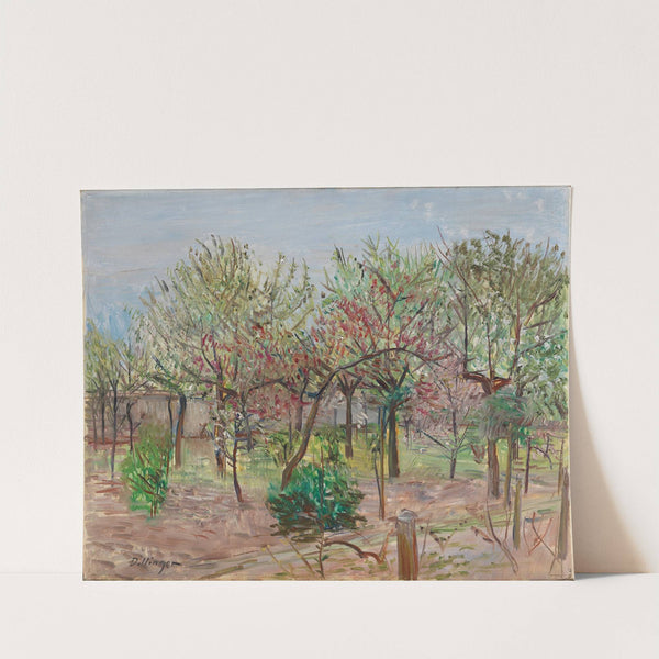 Blühender Obstgarten by Karl Dillinger