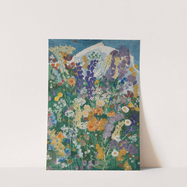 Blumen am Berg by August Babberger