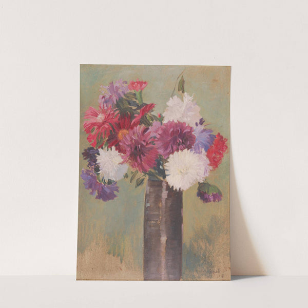 Blumen in einer Vase by Reinhold Völkel