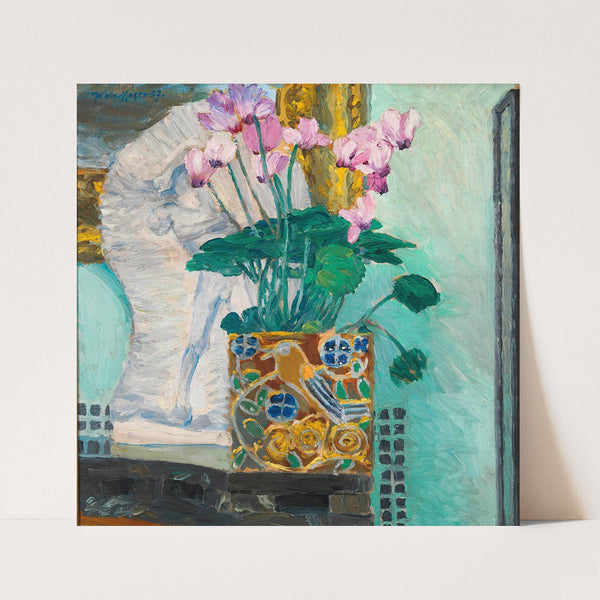 Blumenstilleben mit Zyklamenstock (1907) by Koloman Moser