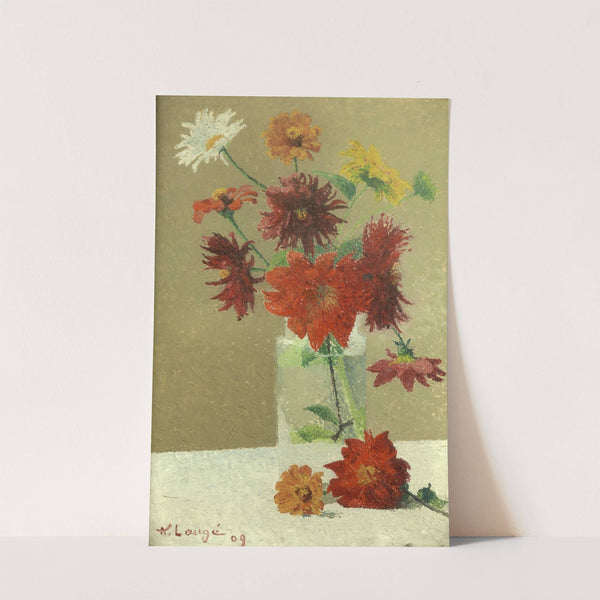 Blumenstillleben (1909) by Achille Laugé