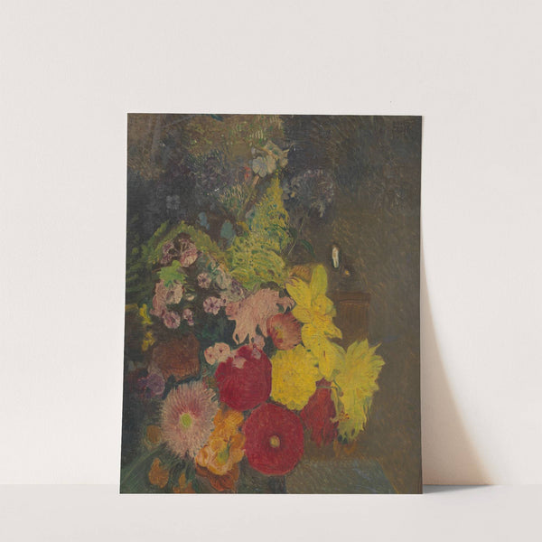 Blumenstillleben (1910) by Sigmund Walter Hampel