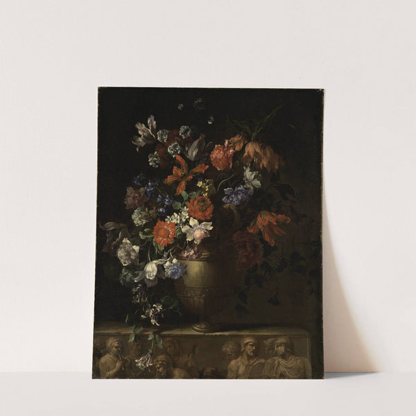 Blumenstillleben in Vase. by Jean-Baptiste Monnoyer