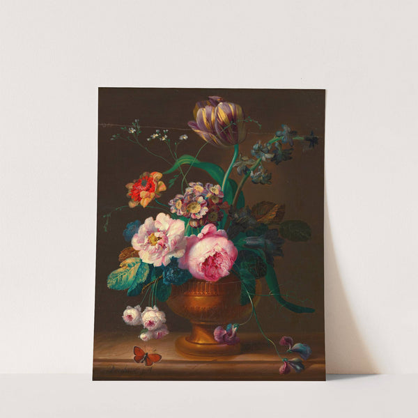 Blumenstillleben in Vase (around 1805) by Johann Baptist Drechsler