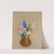 Blumenstrauß in brauner Tonvase by Odilon Redon