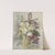 Blumenstrauß in einem aufgehängten Körbchen by J. H. Van Loon