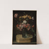 Blumenstrauss auf einer Spanschachtel by Jacques Linard