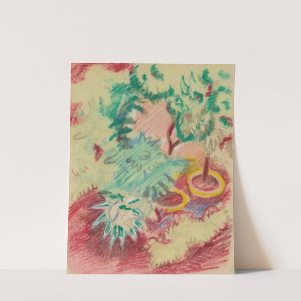 Blumentöpfe by August Macke