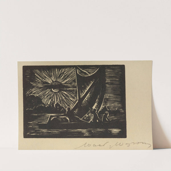 Boat (1934) by Wacław Wąsowicz