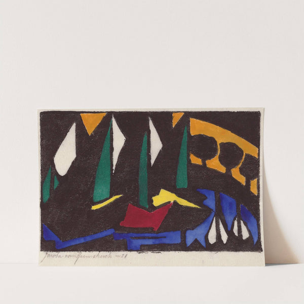 Boat and Trees by Jacoba van Heemskerck