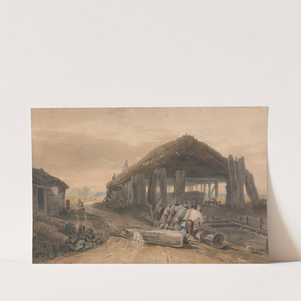 Boat Building by John Varley