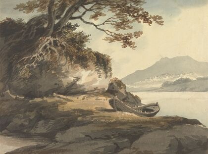 Boat by a Lake