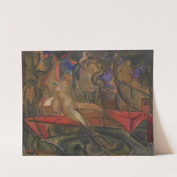 Boat (1919) by Leon Chwistek