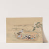 Boat to the Yoshiwara by Teisai Hokuba
