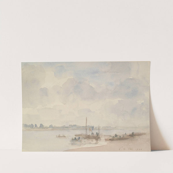 Boating at Maldon, Essex by Philip Wilson Steer