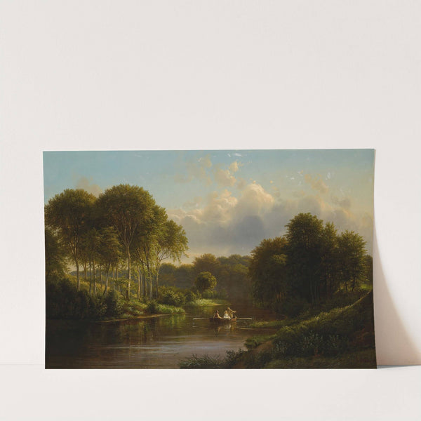 Boating on the Susquehanna by Ferdinand Richardt