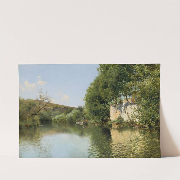 Boating Party at Rest, San Roque by Emilio Sánchez-Perrier