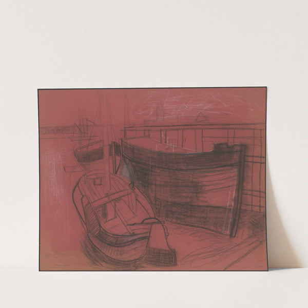 Boats (1931) by Jean Brusselmans