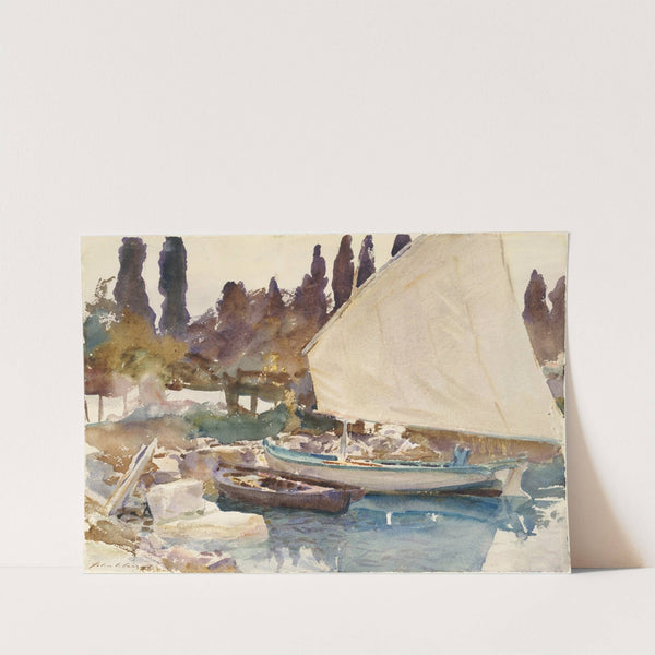 Boats (1913) by John Singer Sargent