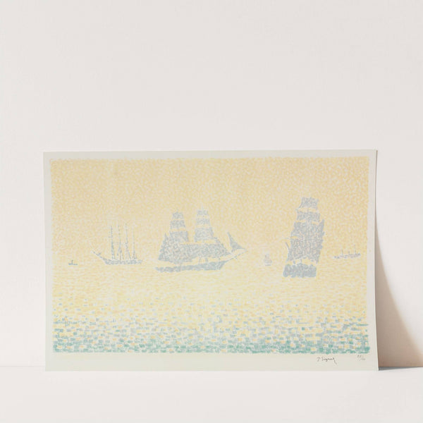 Boats by Paul Signac