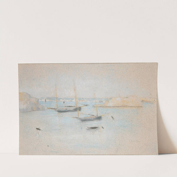 Boats by Julian Alden Weir