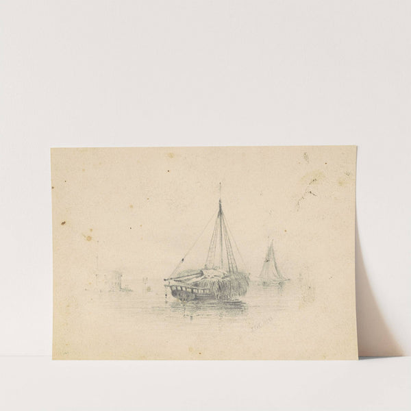 Boats at Anchor by James Goodwyn Clonney