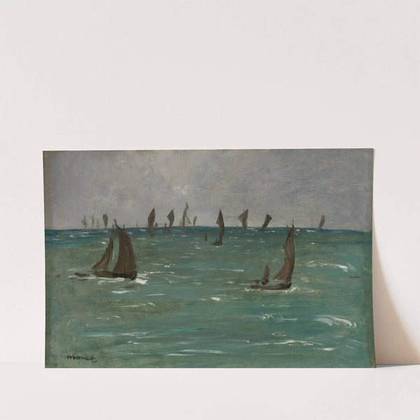 Boats at Berck-sur-Mer (1873) by Édouard Manet