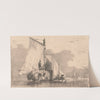 Boats at Breydon by Joseph Stannard