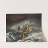 Boats Carrying Out Anchors to the Dutch Men of War by Joseph Mallord William Turner