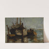 Boats in Harbor by John Henry Twachtman